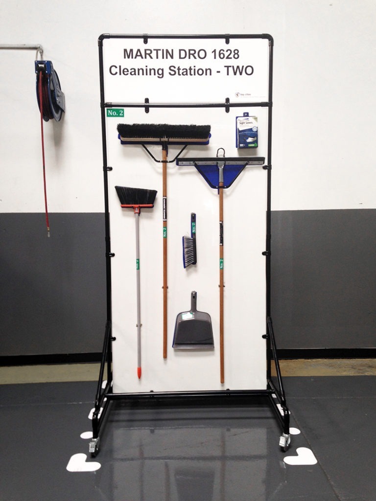 5S Cleaning Station Shadow Boards